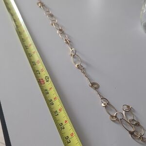 Elegant Gold Chain Link Necklace